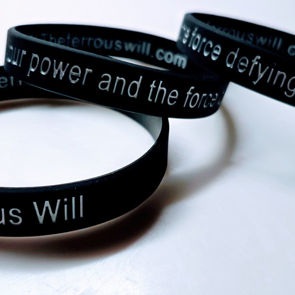 Ferrous Will Silicone Bracelet