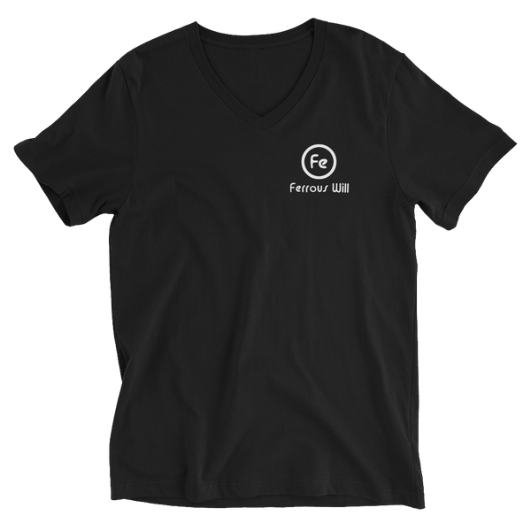 Unisex Short Sleeve V-Neck T-Shirt